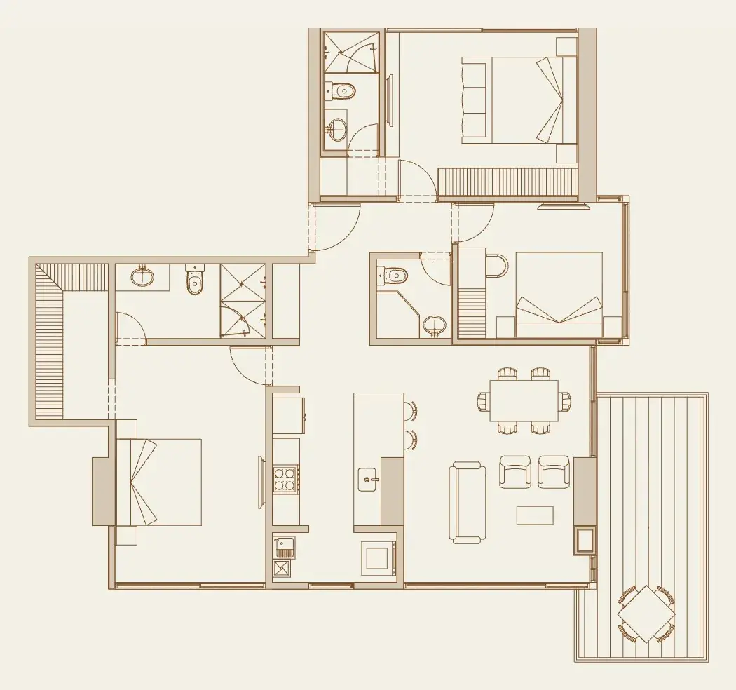 Plano del apartamento 08