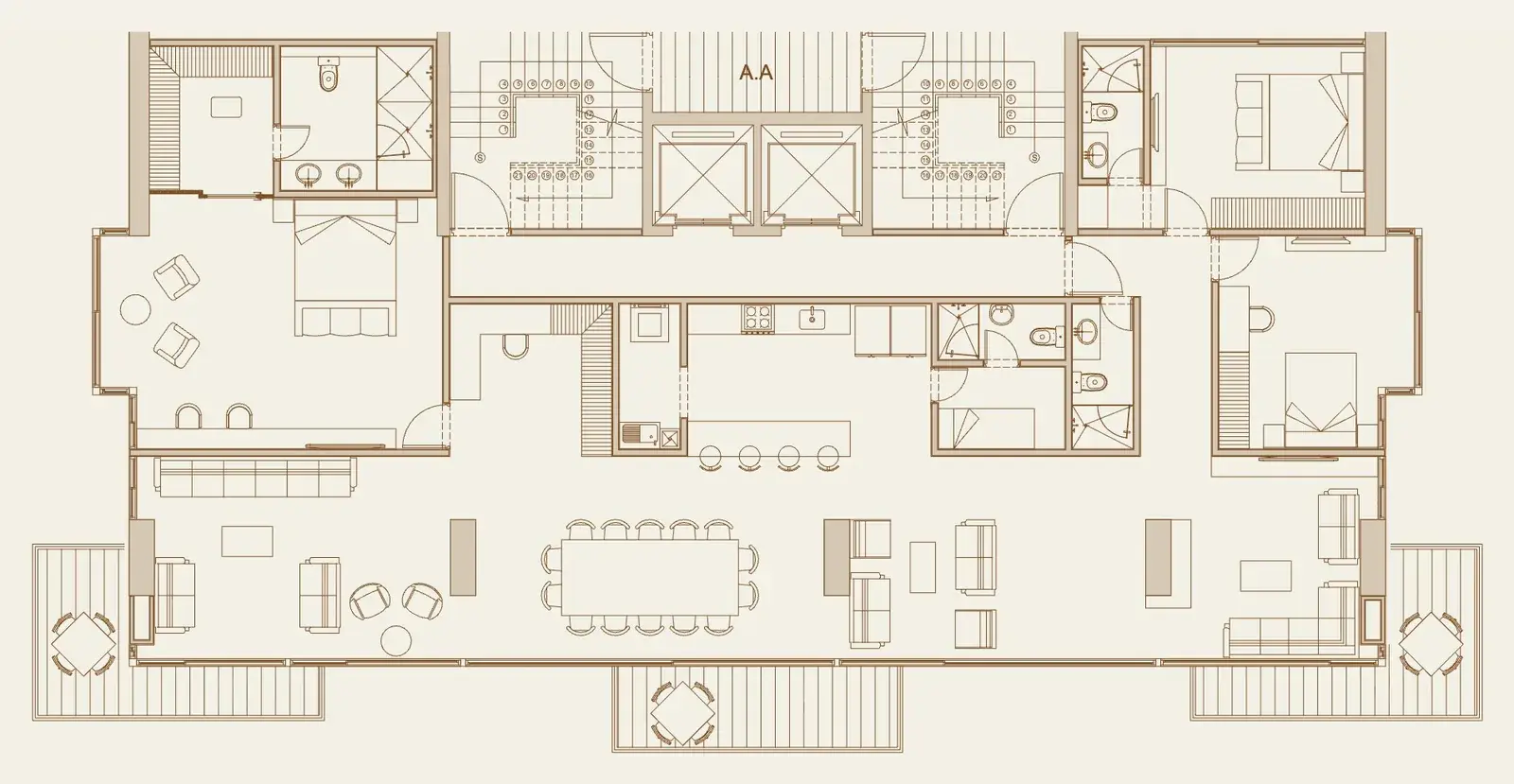 Plano del apartamento 10